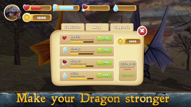 Fantasy Dragon Simulator 3D Full screenshot-3