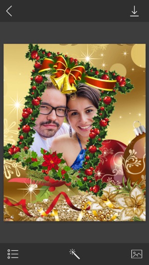 Christmas Jingle bell Picture Frame - PicShop(圖1)-速報App