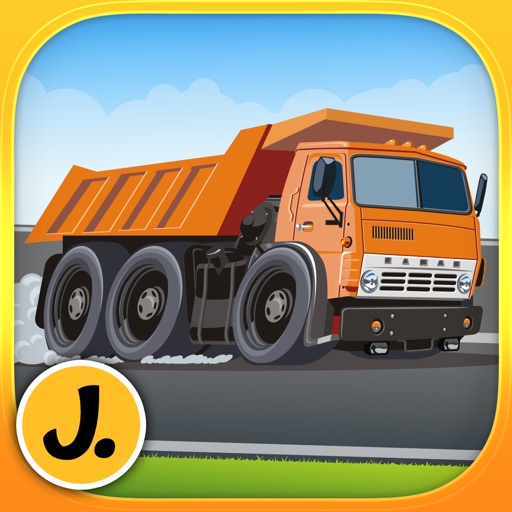Trucks & Vehicles: Matching Games for Children icon