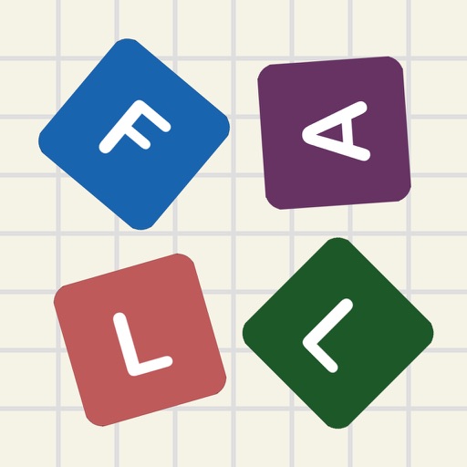 Letter Fall : Swipe Letters iOS App
