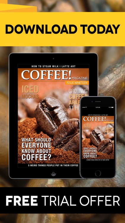Coffee & Espresso Magazine - Your Home Coffee Shop screenshot-0
