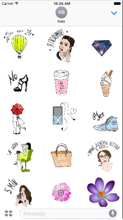 Glamour Sticker