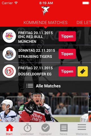 Kölner Haie screenshot 4