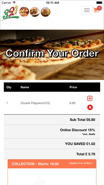 321 Pizza screenshot-3