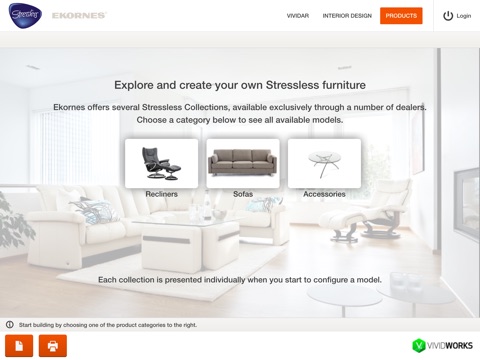 Stressless Design Online screenshot 2