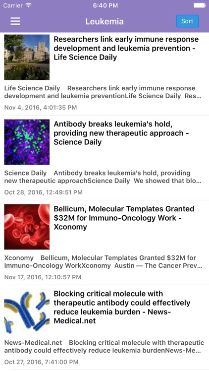 Cancer Research News & Prevention Info Pro screenshot-3