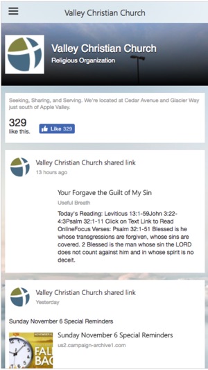 Valley Christian Church MN(圖2)-速報App