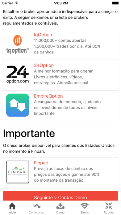 How to cancel & delete Opções Binárias para iniciantes from iphone & ipad 4