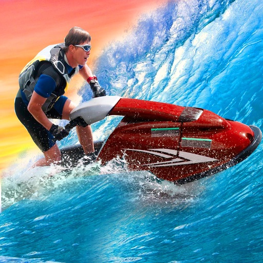 STANDUP JETSKI RACING - Top Jet Ski Surfing Games Icon