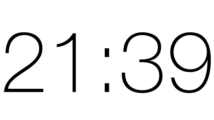 Simply Clock - The biggest clock on Store