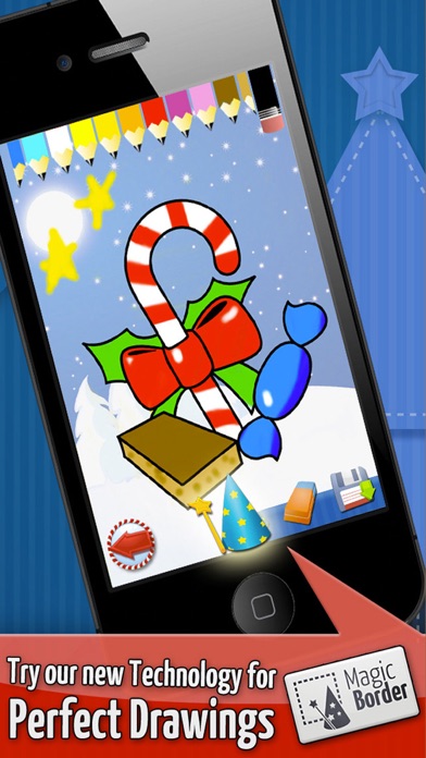Christmas - Color Your Puzzle and Paint the Characters of Christmas - Coloring, Drawing and Painting Games for Kids Screenshot 3