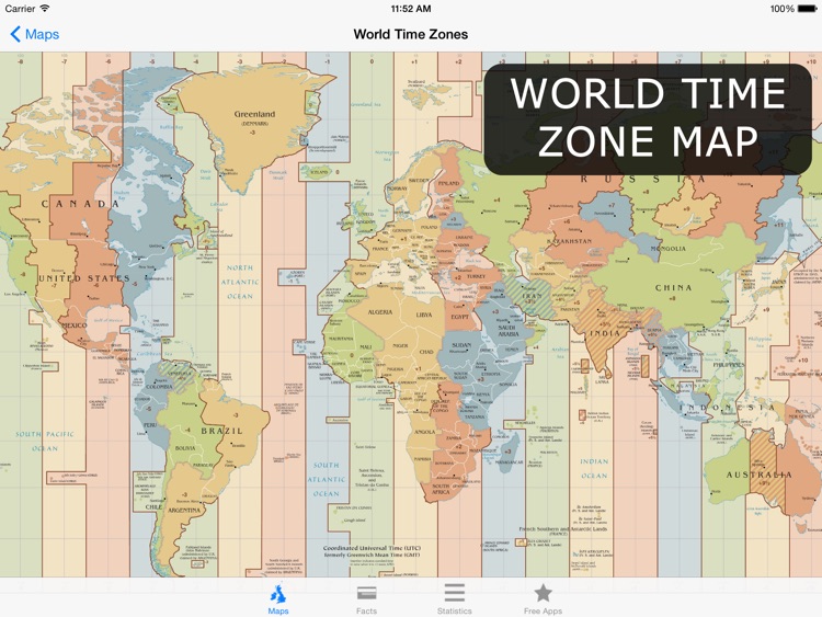 Atlas for iPad - World Maps, Facts & Statistics screenshot-4