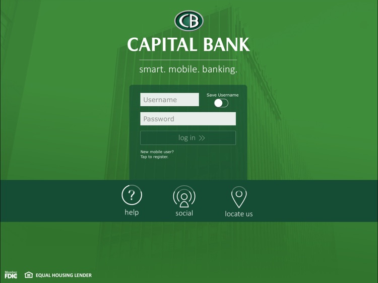 Capital Bank Corporation for iPad