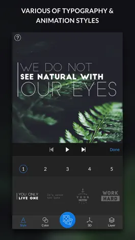 Game screenshot TypiVideo - Kinetic Typography Editor apk