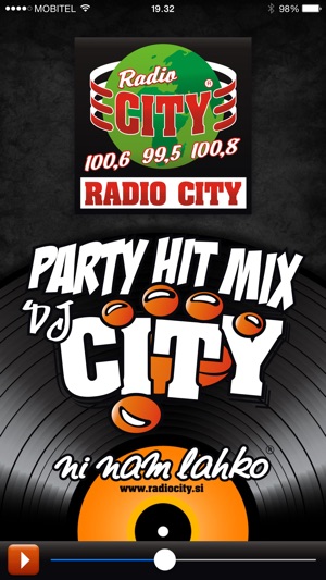 Radio City Party Hit Mix App