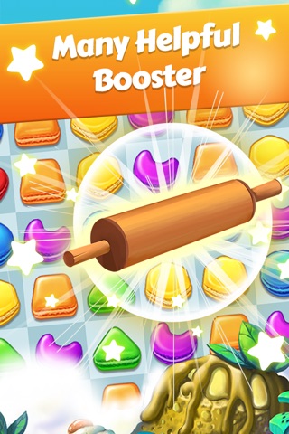 Candy Jam Super - Cookie Yummy Mania Blast screenshot 2