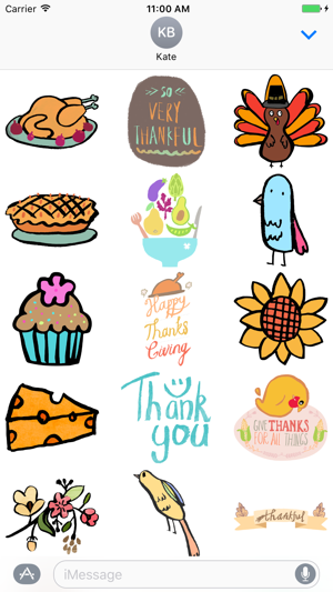 Thanksgiving Photo Grid - Fc Sticker(圖4)-速報App