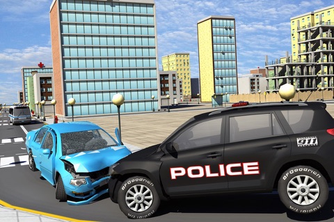 City Crime Gang Auto Vs Police Car screenshot 3