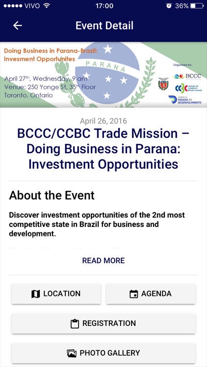 BCCC Event APP