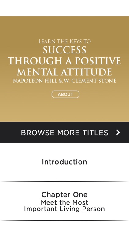 Success Through A Postive Mental Attitude by by Napoleon Hill & W. Clement Stone Meditiations Audiobook