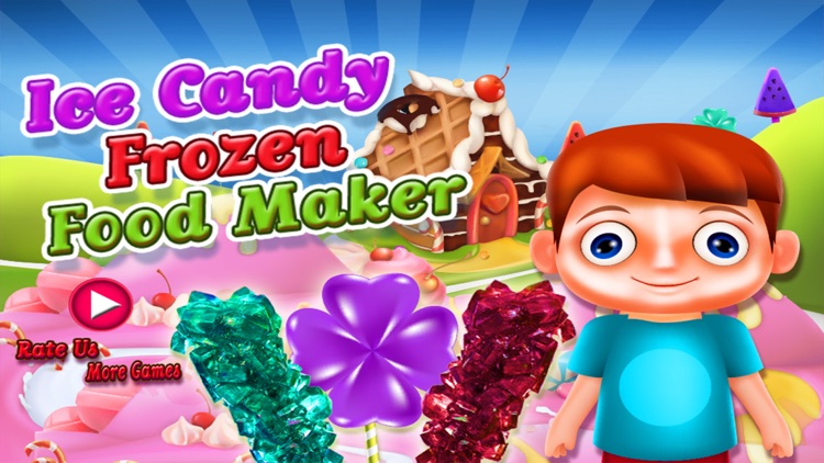 Ice Candy Frozen Food Maker – cooking games screenshot-4