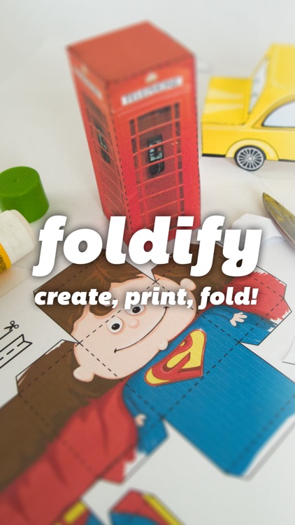 Foldify - Create, Print & Fold!