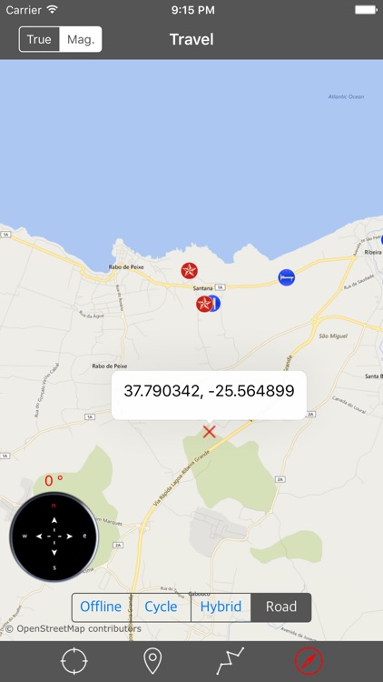 SAO MIGUEL ISLAND – GPS Travel Map Offline Navigator screenshot-4
