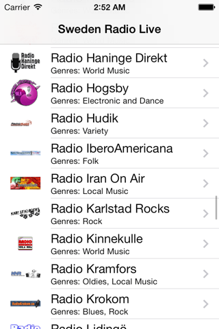 Sweden Radio Live Player (Swedish / Sverige / Svenska) screenshot 2