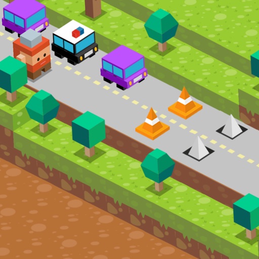 Blocky Road Pro iOS App