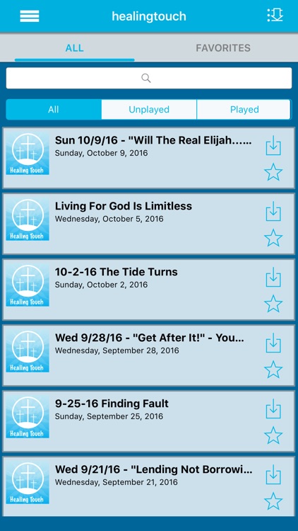 Healing Touch Christian Podcast App