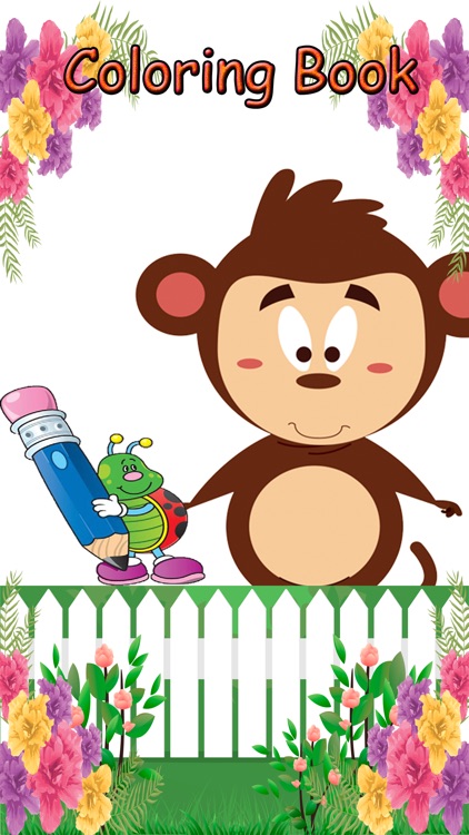 Monkeys Coloring Fun for kids the Third Edition