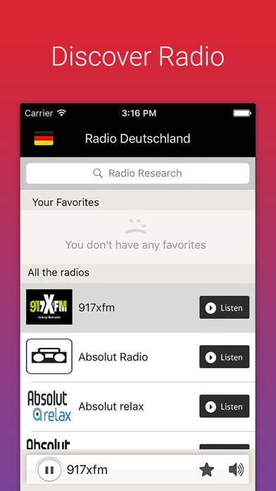 How to cancel & delete Radio Germany - DE Radios from iphone & ipad 2