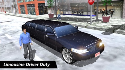 Limo Driver free 3D simulator-Offroad Snow Mania 1.0 IOS -