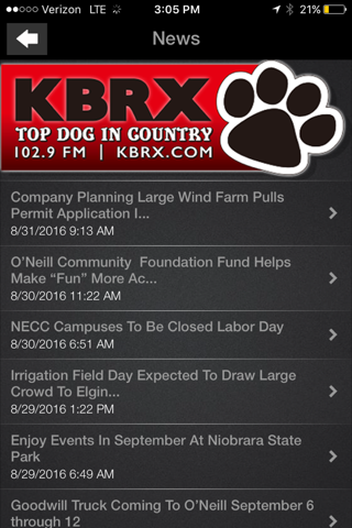 KBRX Radio screenshot 4