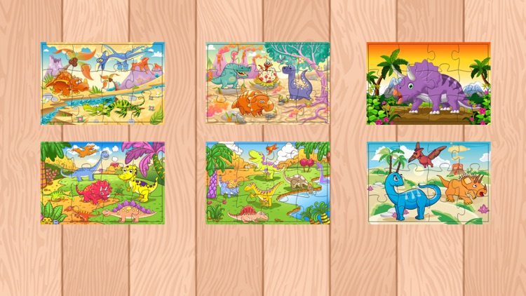 Dinosaur Jigsaw Puzzle Dino for toddlers and kids