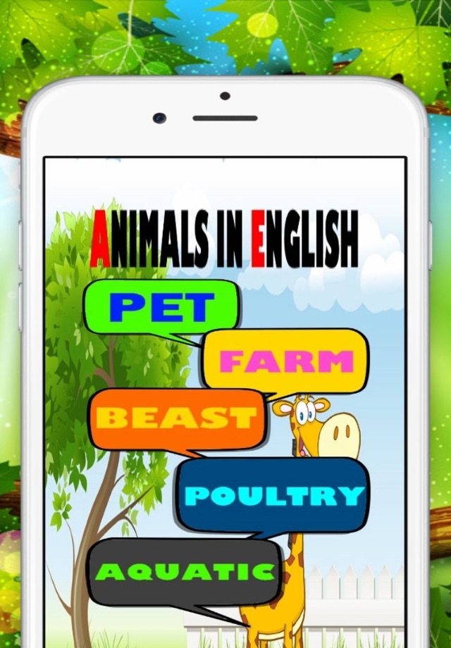Animals in English Learn screenshot 2