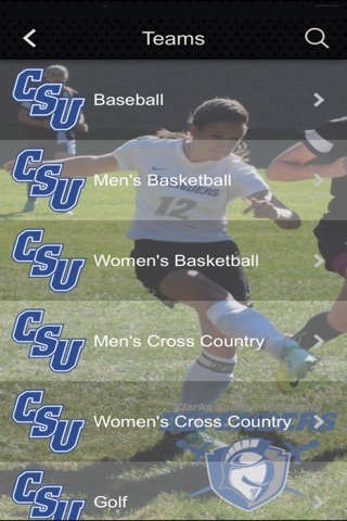 Clarks Summit University Athletics screenshot 2