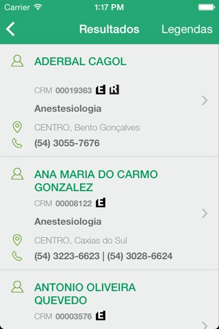 Guia Médico Unimed Nordeste-RS screenshot 4