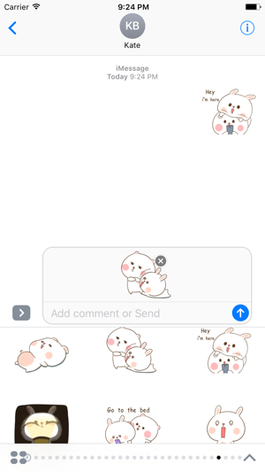 Bear And Rabbit Sticker(圖4)-速報App