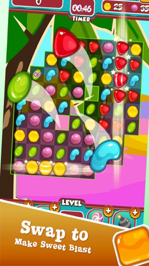 Yummy Jelly Blast & Crush – Match Three Candy Flip(圖3)-速報App