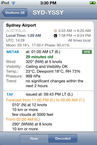 AeroWeather Lite screenshot 4