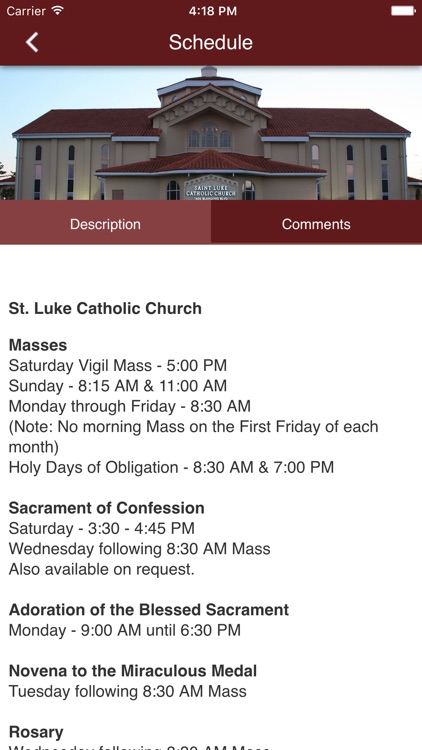 St. Luke Catholic Church - Middleburg, FL