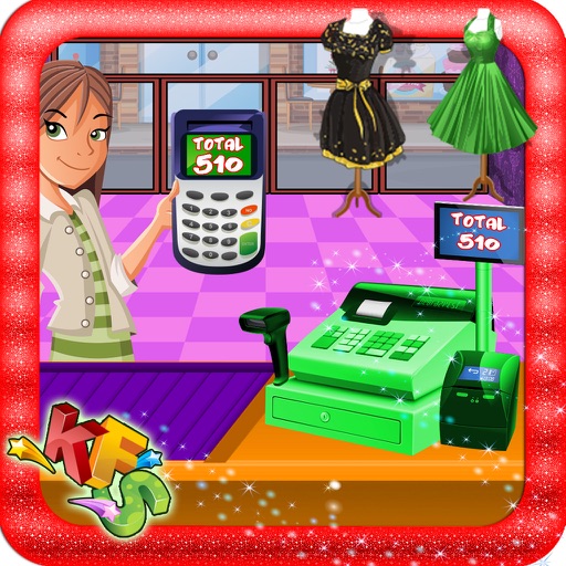Tailor Shop Cash Register- Kids cashier fun mania iOS App