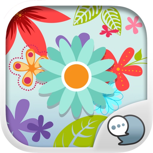 Flower Emoji Stickers Keyboard Themes ChatStick