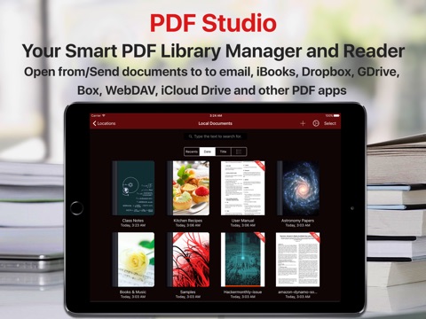 Скриншот из PDF Files − Reader & Library
