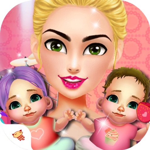 Princess Girl's Baby Twins iOS App