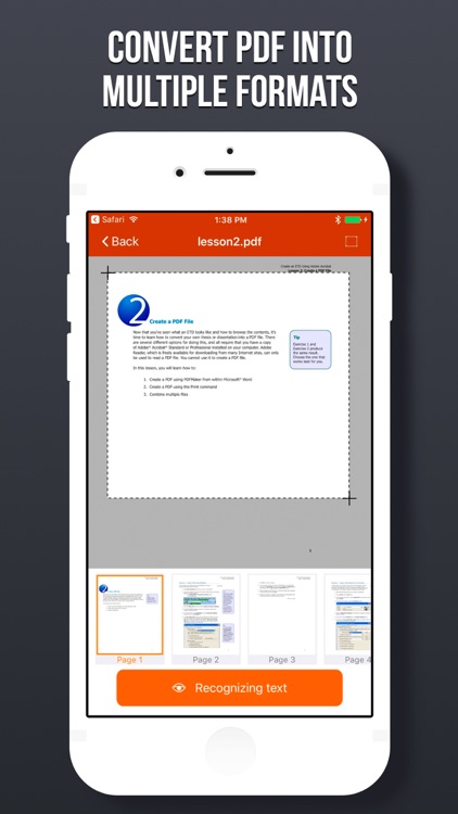 Docs Scanner - PDF To Text Converter Pro
