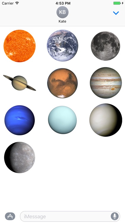 Solar System sticker pack