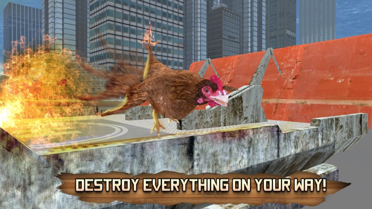 Crazy Chicken Simulator 3D: Farm Escape Full screenshot-3