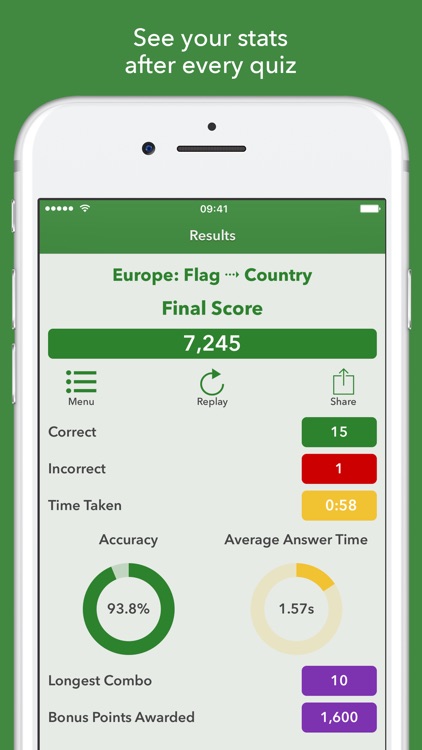 GeoChallenge - Flags Quiz + Maps, Capitals, States screenshot-4